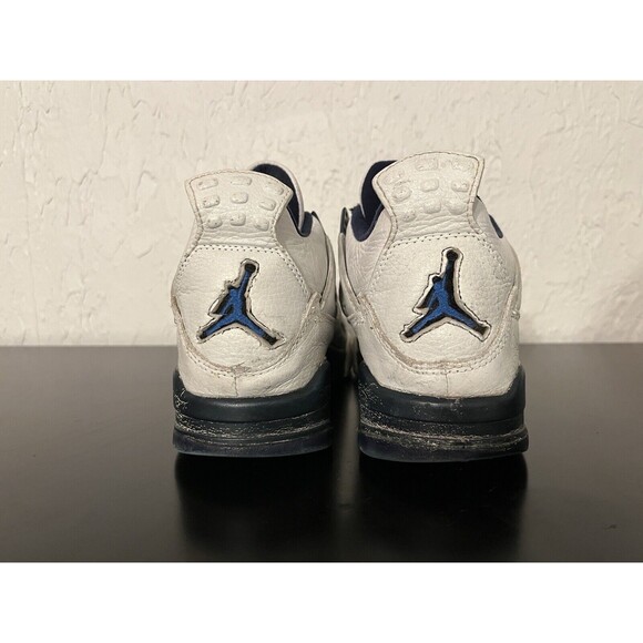 US 9 - Nike Air Jordan 4 Retro Columbia 1999 Legend Blue Mens VINTAGE 136030141 - Picture 6 of 8